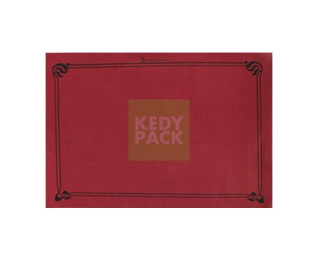 Set de Table Imprimé 30x40 Bordeau