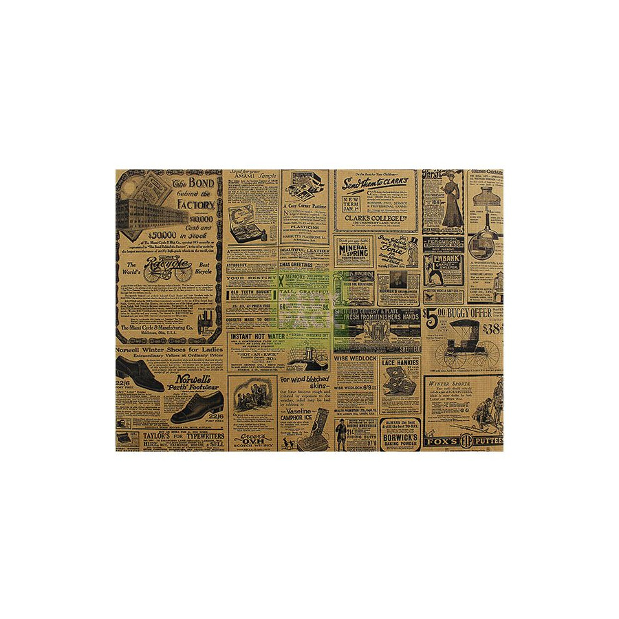 Set Table Imprimé 30x40 journal