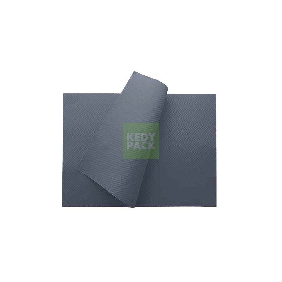 Set Table Papier 30x40 cm noir Gris