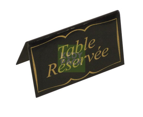 Chevalet Reservé
