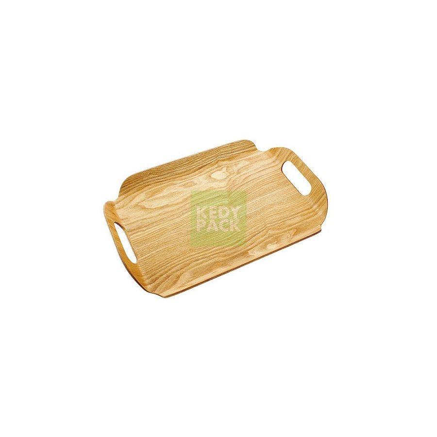 Plateau bois Rectangulaire poignée