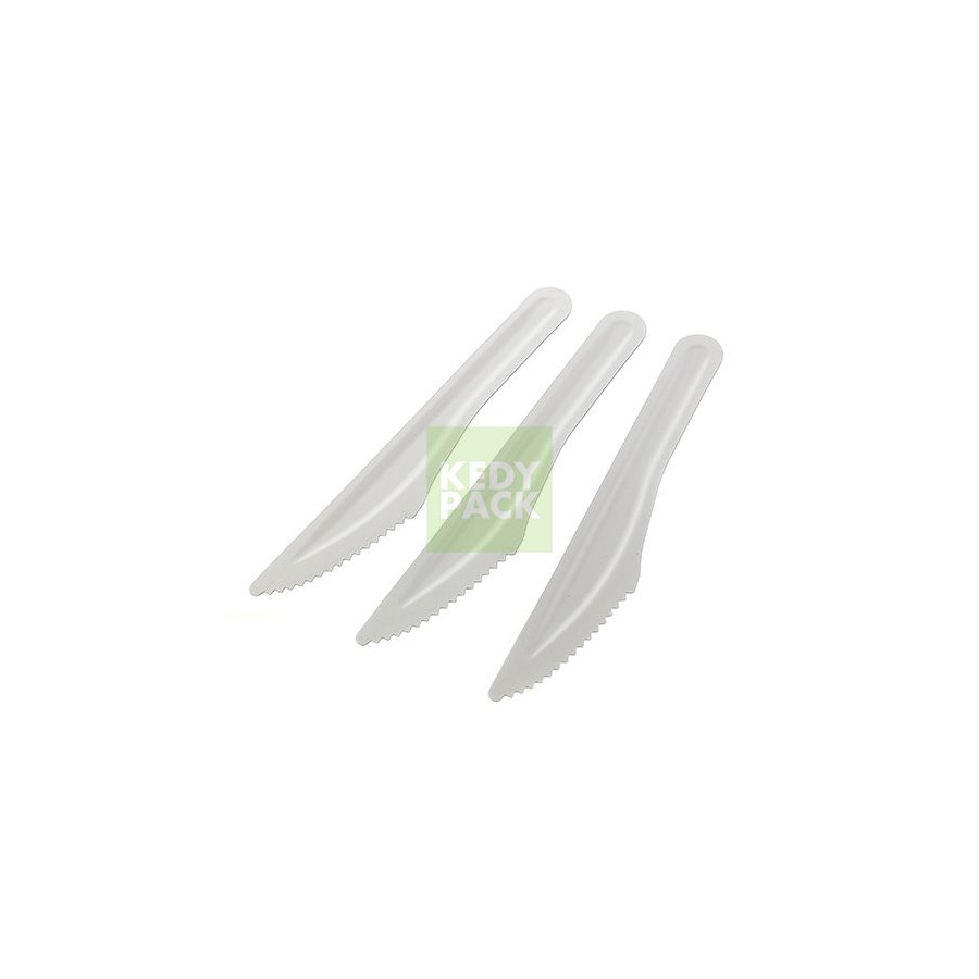 Couvert en papier blanc