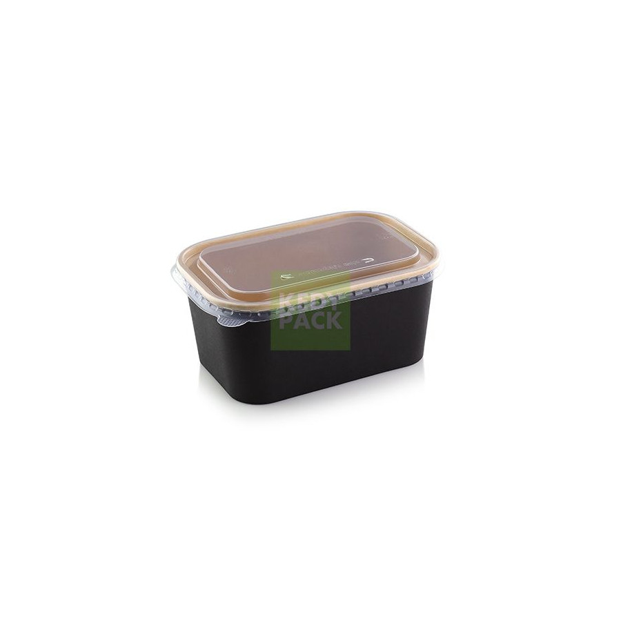 Boîte + couvercle PP micro-ondable