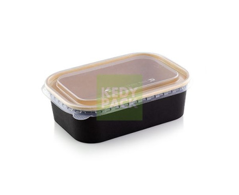 Boîte + couvercle PP micro-ondable