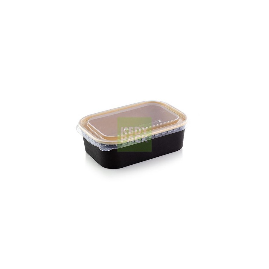 Boîte + couvercle PP micro-ondable