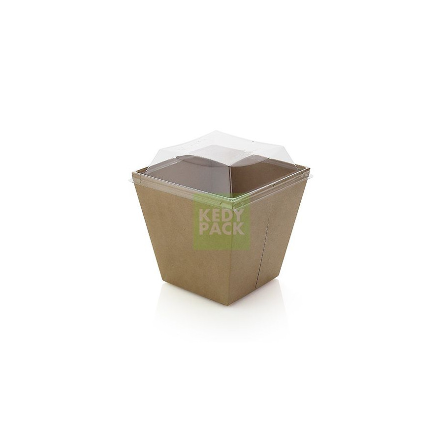 Boîte Diamant Carton + couvercles PET Boîte Diamant Carton + couvercles PET