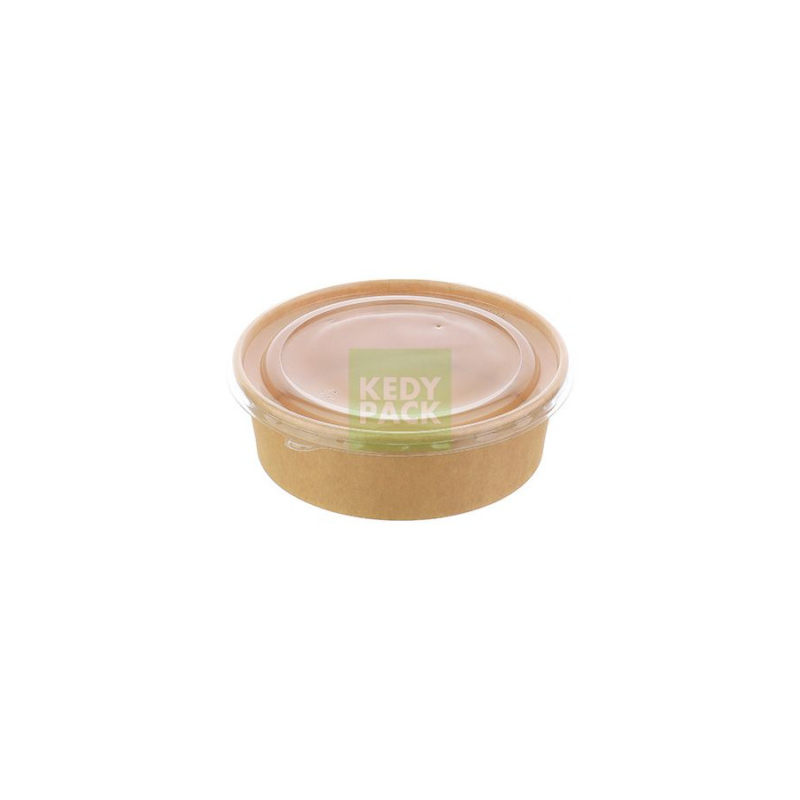 Bol carton + Couvercle micro-ondable Bol carton + Couvercle micro-ondable