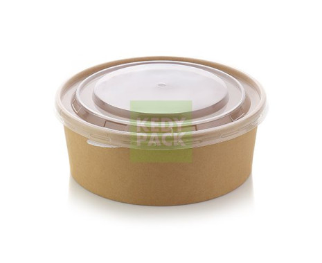 Bol carton + Couvercle micro-ondable