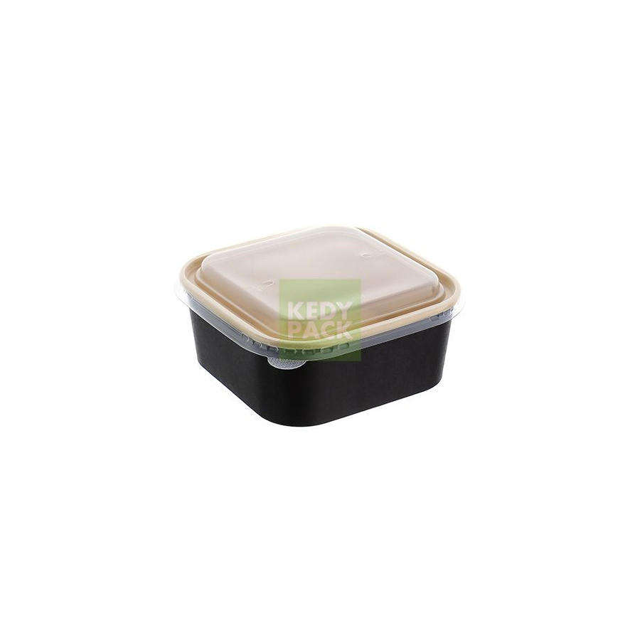 Boîte en Carton NOIR + couvercle