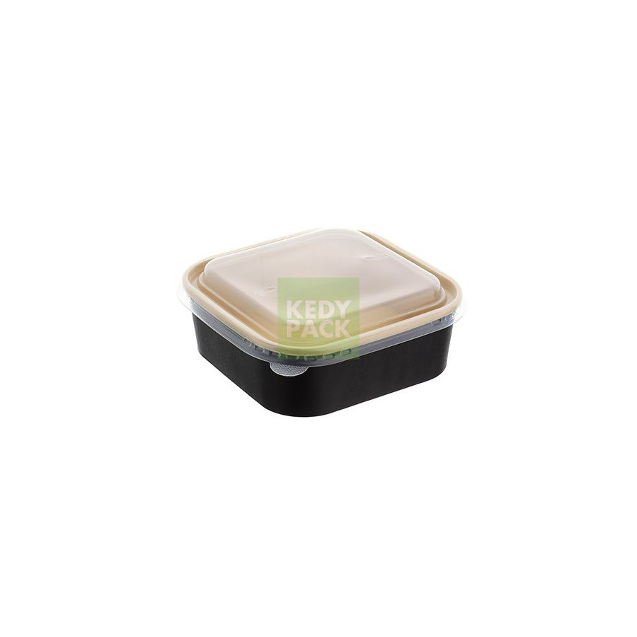 Boîte en Carton NOIR + couvercle