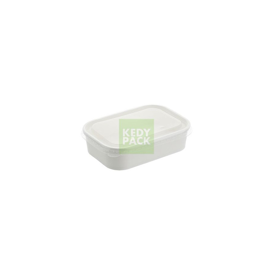Boîte Blanche + couvercle PP
