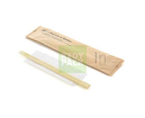 Baguette en bambou & pochette
