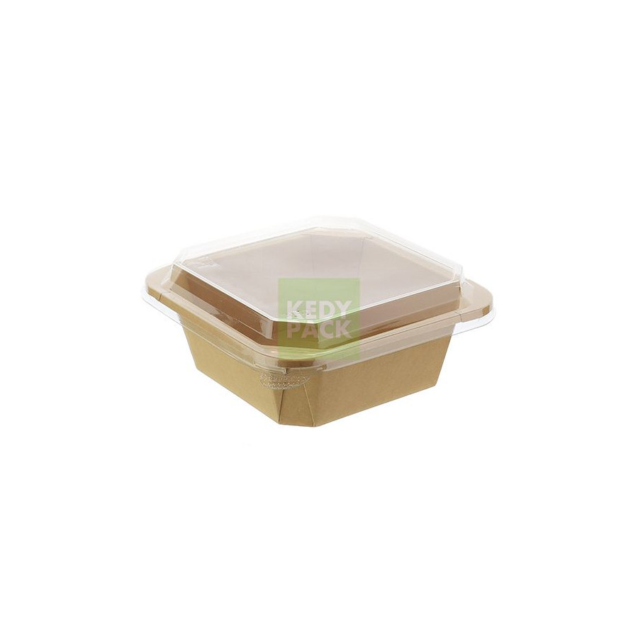Barquette Carton + Couvercle PET Barquette Carton + Couvercle PET