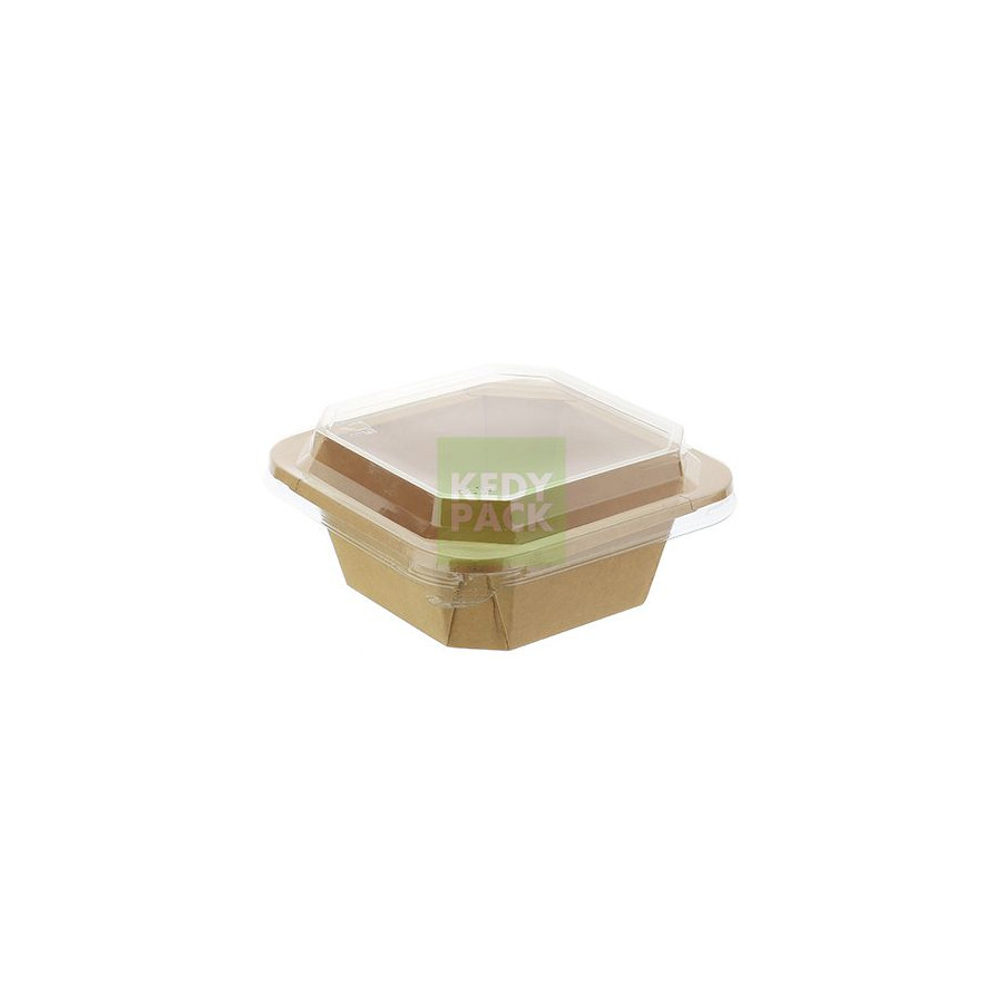 Barquette Carton + Couvercle PET Barquette Carton + Couvercle PET