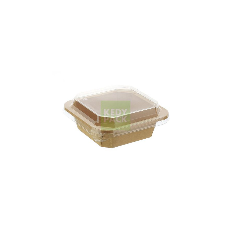 Barquette Carton + Couvercle PET