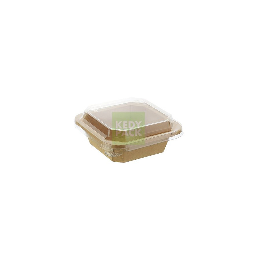 Barquette Carton + Couvercle PET Barquette Carton + Couvercle PET