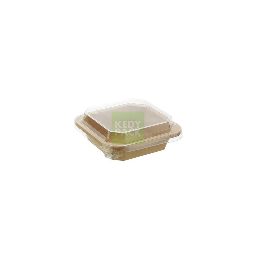 Barquette Carton + Couvercle PET Barquette Carton + Couvercle PET