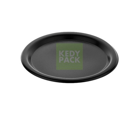 Assiette rond plastique reutilisable