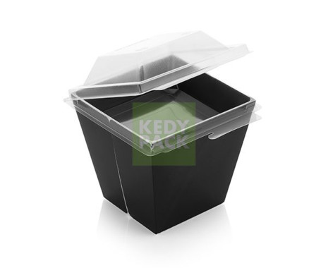Boîte Diamant  carton noire PP