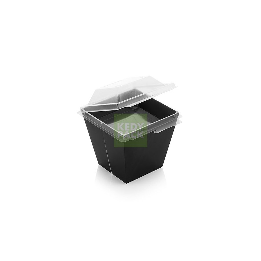 Boîte Diamant  carton noire PP