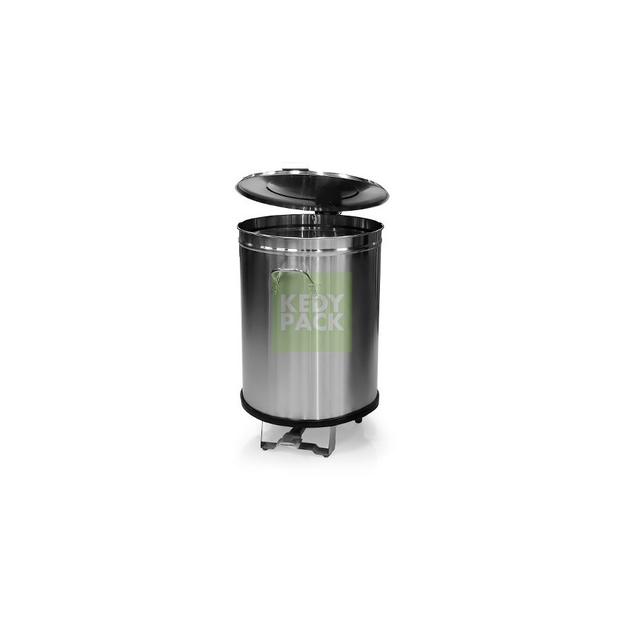 Poubelle inox professionnel restaurant