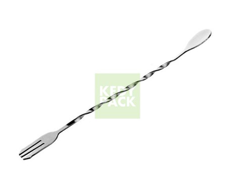 Touilleur Cuillère fourchette en Inox