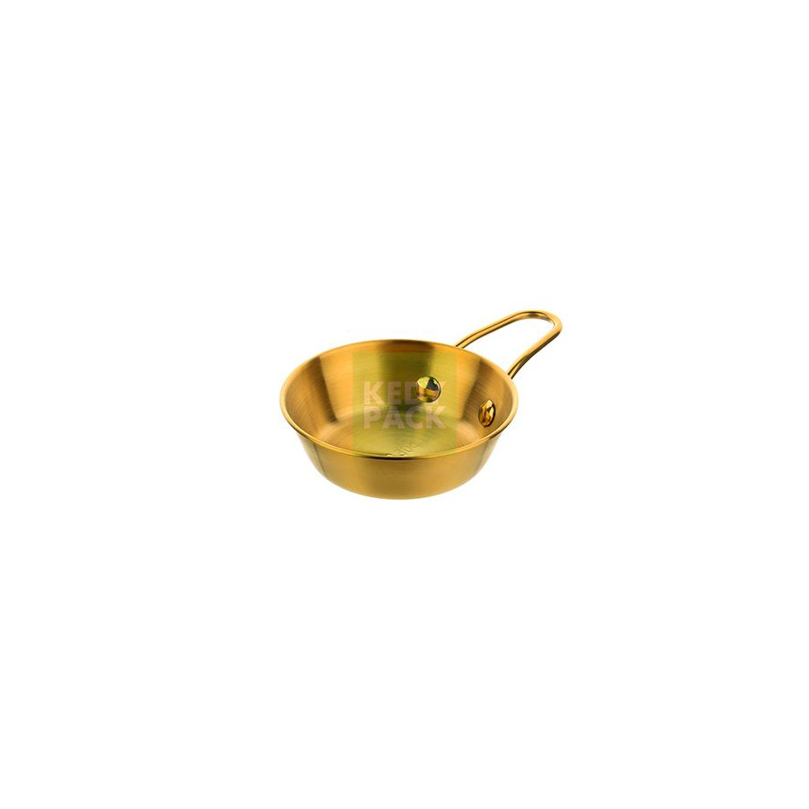 Petite Cassolette en Inox or Petite Cassolette en Inox or