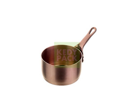 Mini Saucière en Inox couleur Cuivre