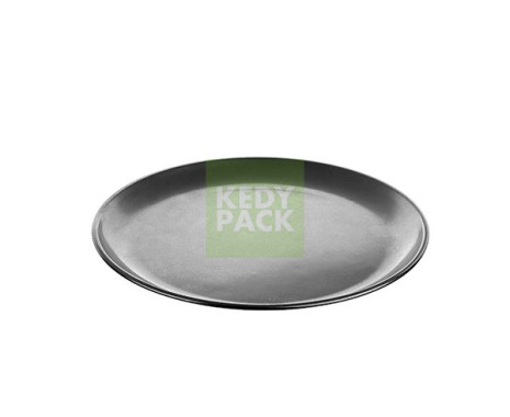 Bol et Assiette plat en inox mat usé
