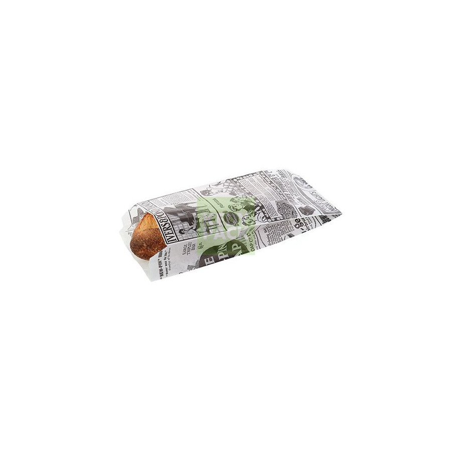 Sachet en papier imprimé journal Sachet en papier imprimé journal
