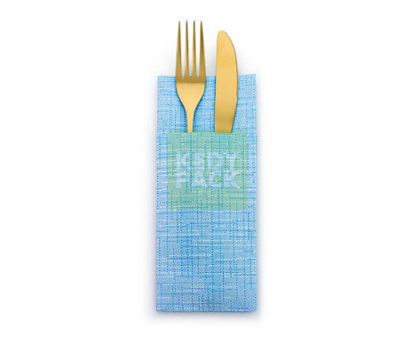 Serviette Airlaid Plié effet tissu