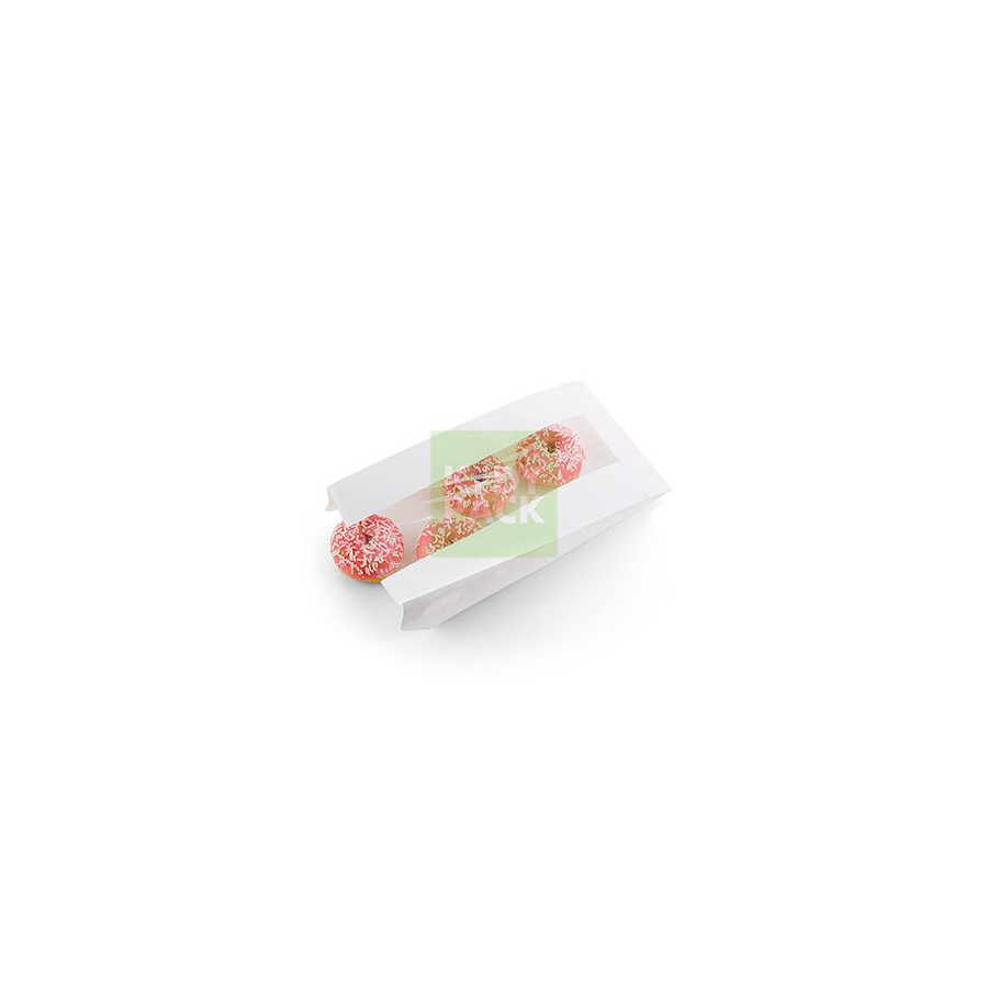 Sachet avec Fenêtre en Papier BLANC
