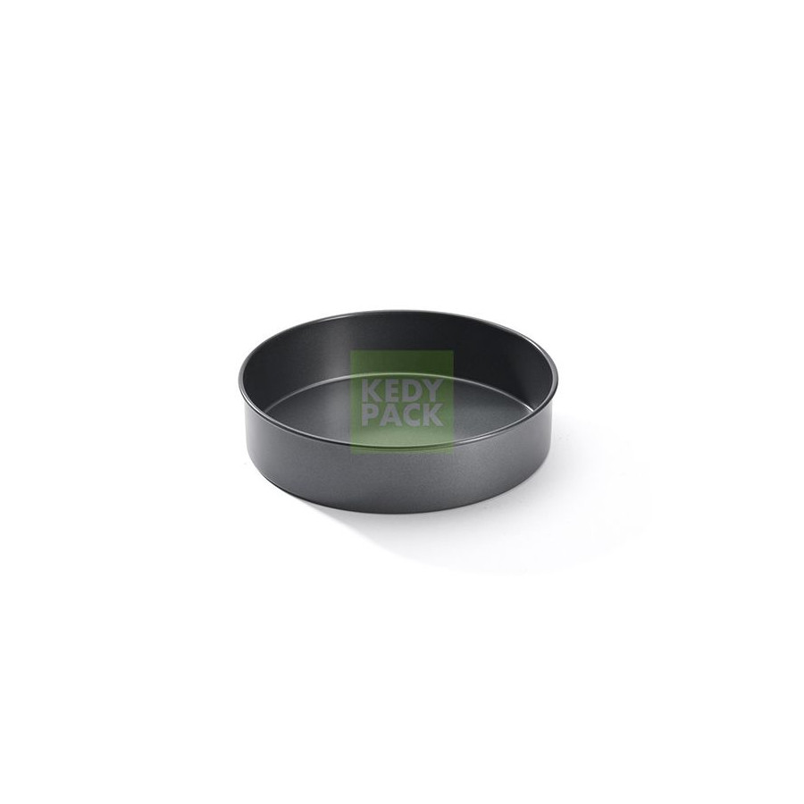 Moule à Manqué Rond Droit en Acier