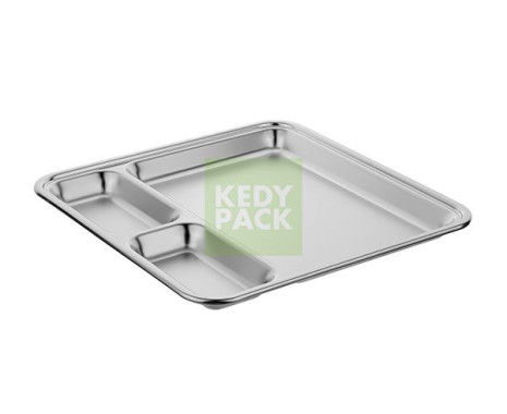 Plateau Rectangulaire en Inox COREE