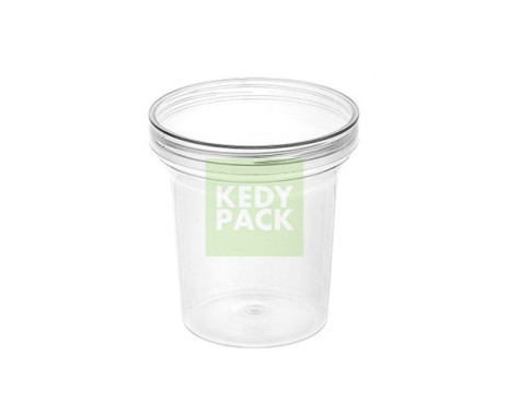Verrine à Dessert et Couvercle à Visse
