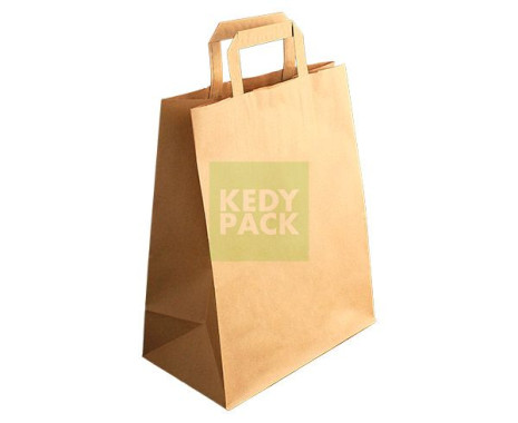 Sac papier kraft avec poignée