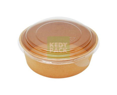 Bol carton + Couvercle PET