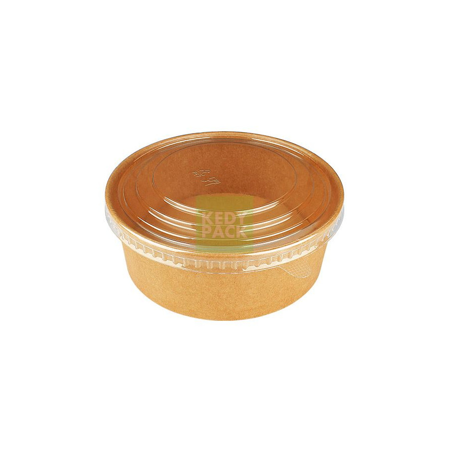 Bol carton + Couvercle PET