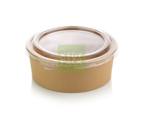 Bol carton + Couvercle PET