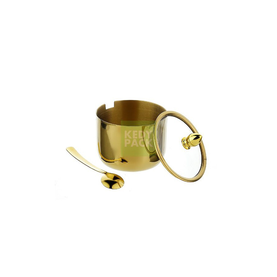 Pot condition inox doreé
