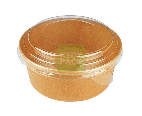 Bol rond couvercle PET