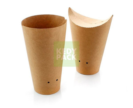 Gobelet fritures fermeture 16oz