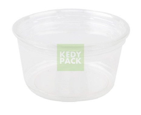 Pot rond Transparent et Couvercle