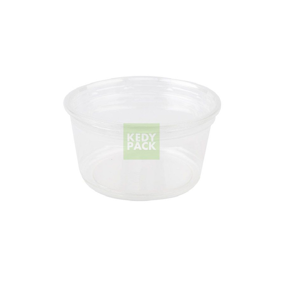 Pot rond Transparent et Couvercle