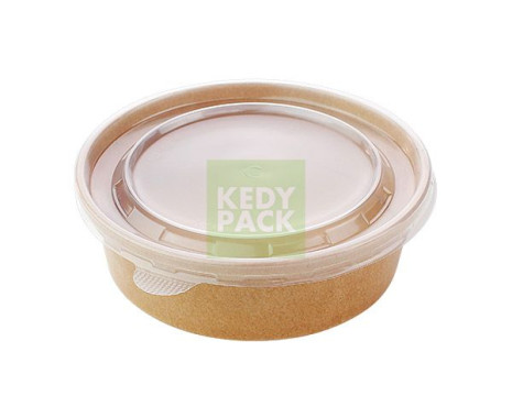 Bol carton + Couvercle micro-ondable
