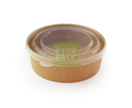 Bol carton + Couvercle micro-ondable