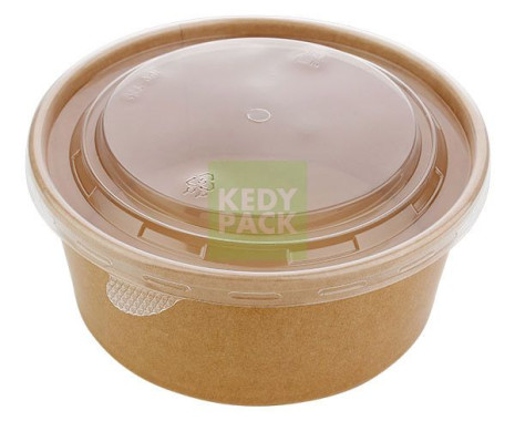 Bol carton + Couvercle micro-ondable