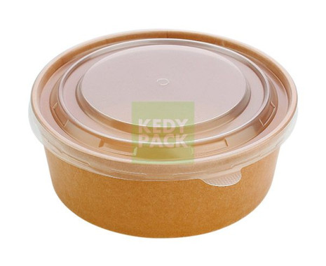 Bol carton + Couvercle micro-ondable