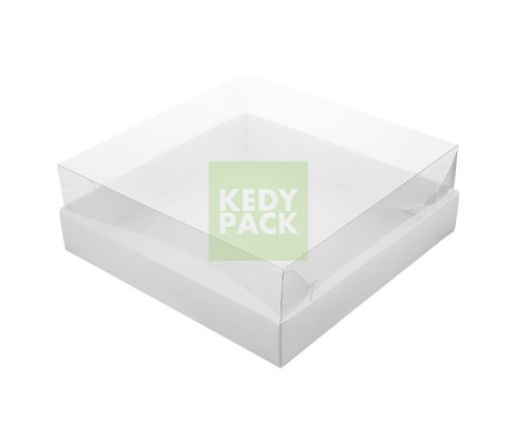 Boîte à Pâtisserie CRISTAL Carrée