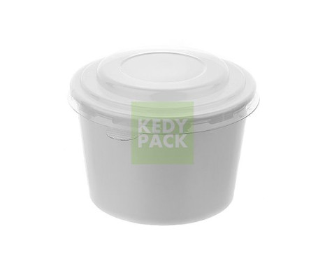 Pot Blanc et couvercle fraicheur